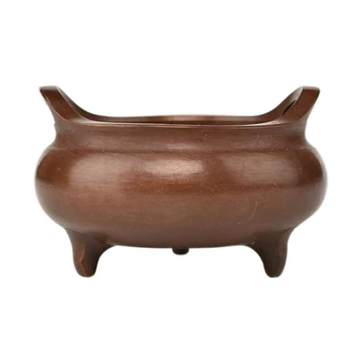 Мини(Xuande. Две ушки) тонкая медная фумигационная печь