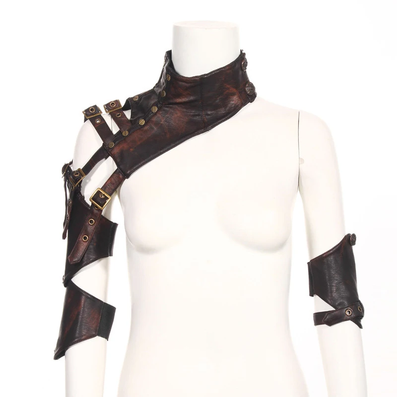 

Steampunk Industrial Revolution Multi-variable armband bracelet Cosplay Arm Belt Props Halloween Punk Style Accessories