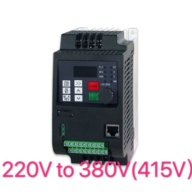 V/F control ac motor drive 3 phase frequency inverter 2.2kw 220v to 380v  for ac motor speed control|Inverters & Converters| - AliExpress