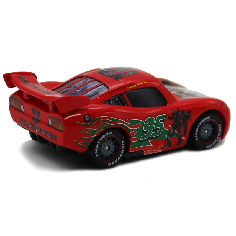 Pixar Cars disney Car Коллекция редких ограничённых роботов воины кожа Маккуин модель металлическая литая под давлением детская игрушка рождественские подарки