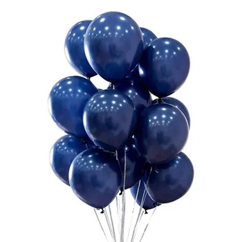 

40pcs Navy Blue Balloons Mini 5inch Mid-Night Blue Latex Balloons 10" 12" 18" for Bachelorette Party Birthday Baby Shower Decor