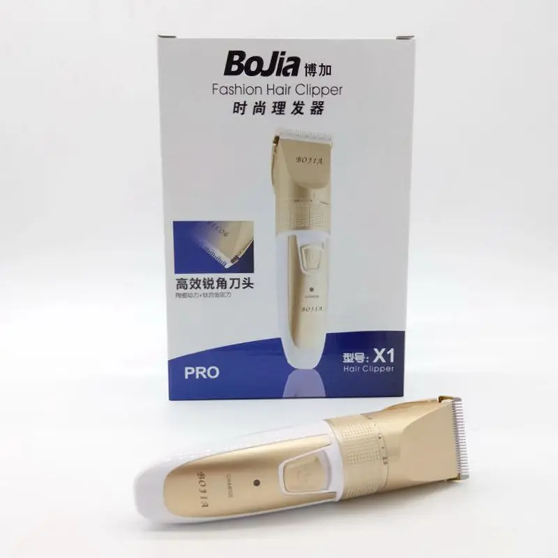 Boga профессиональная машинка для стрижки волос перезаряжаемая Бесшумная Бытовая бритая машинка для парикмахерских инструментов универсальная электрическая машинка для стрижки волос