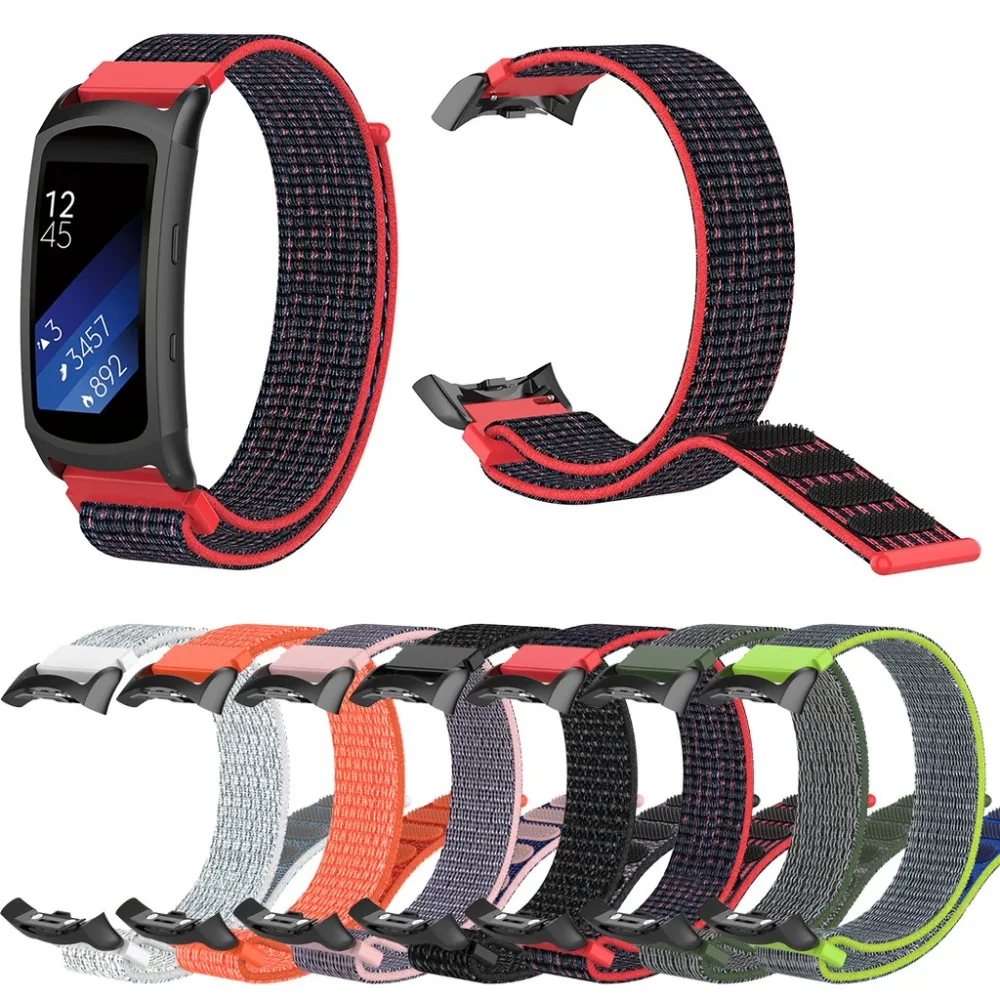 Нейлоновый ремешок для часов на samsung gear Fit 2/Fit2 Pro Роскошные сменные ремешки ремешок для часов Новое поступление спортивные браслеты