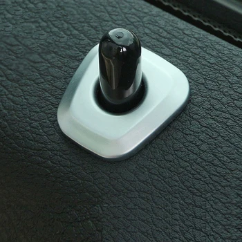 

For BMW X1 F48 2016-2019 ABS Matte Chrome Door Lock Cover Trim Stickers Car Accessories For BMW X2 F47 2018 2019
