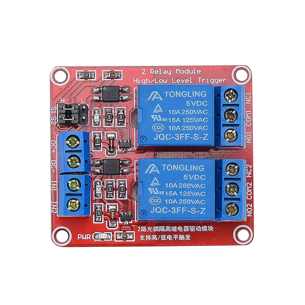 Макетная плата аксессуары для raspberry pi 4 Чехол 2 канала 5 в фотомуфта релейный