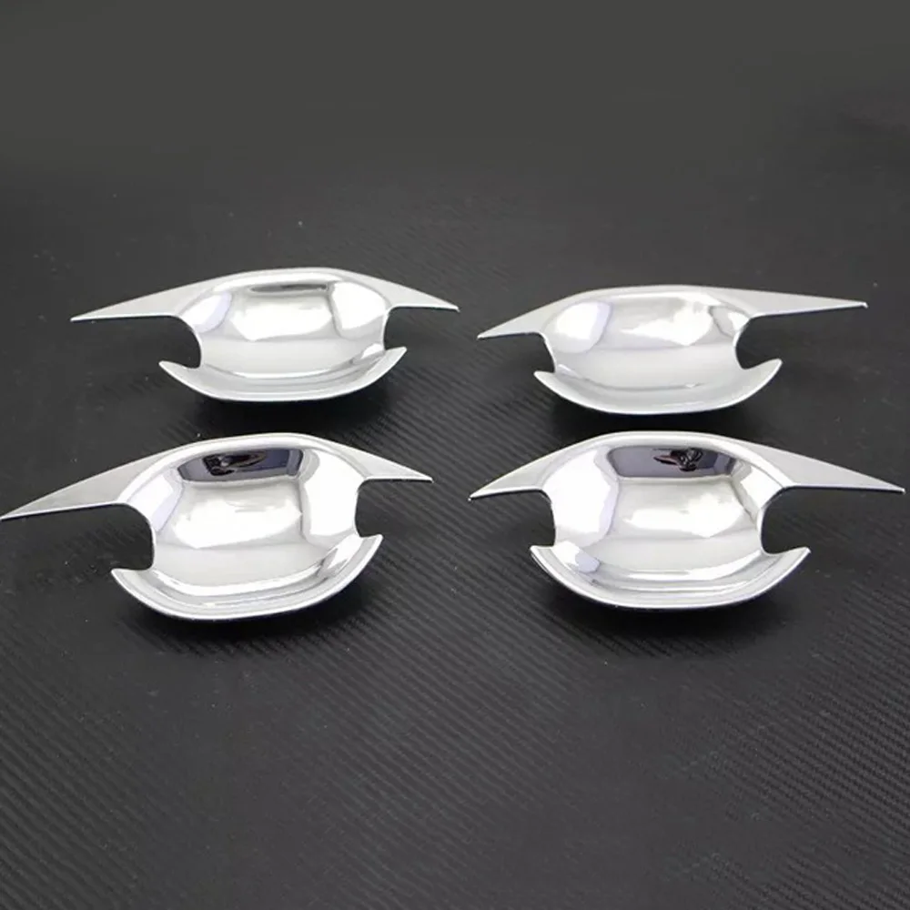

Chrome Handle Bowl Cover 4pc 4x ABS Side For Mitsubishi ASX RVR Outlander Sport 2010-2018