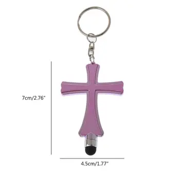 

Capacitive Touch Screen Stylus Touch Pen Cross Keychain for Tablet PC Pad Phone R2JA