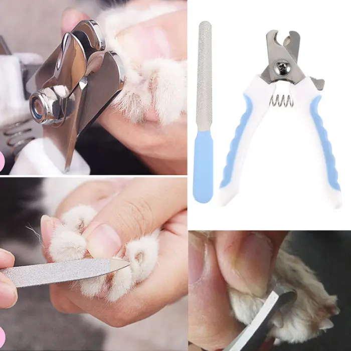 'The Best' Pet Dog Claw Nail Clippers Cutter+ File Stainless Steel Scissors Toe Care Trimmer Pets Grooming 889