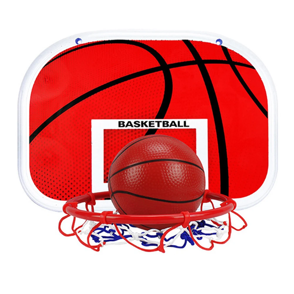 

Children Hanging Style Basketball Hoop Set Height Adjustable Portable Indoor Sports Toy WHShopping