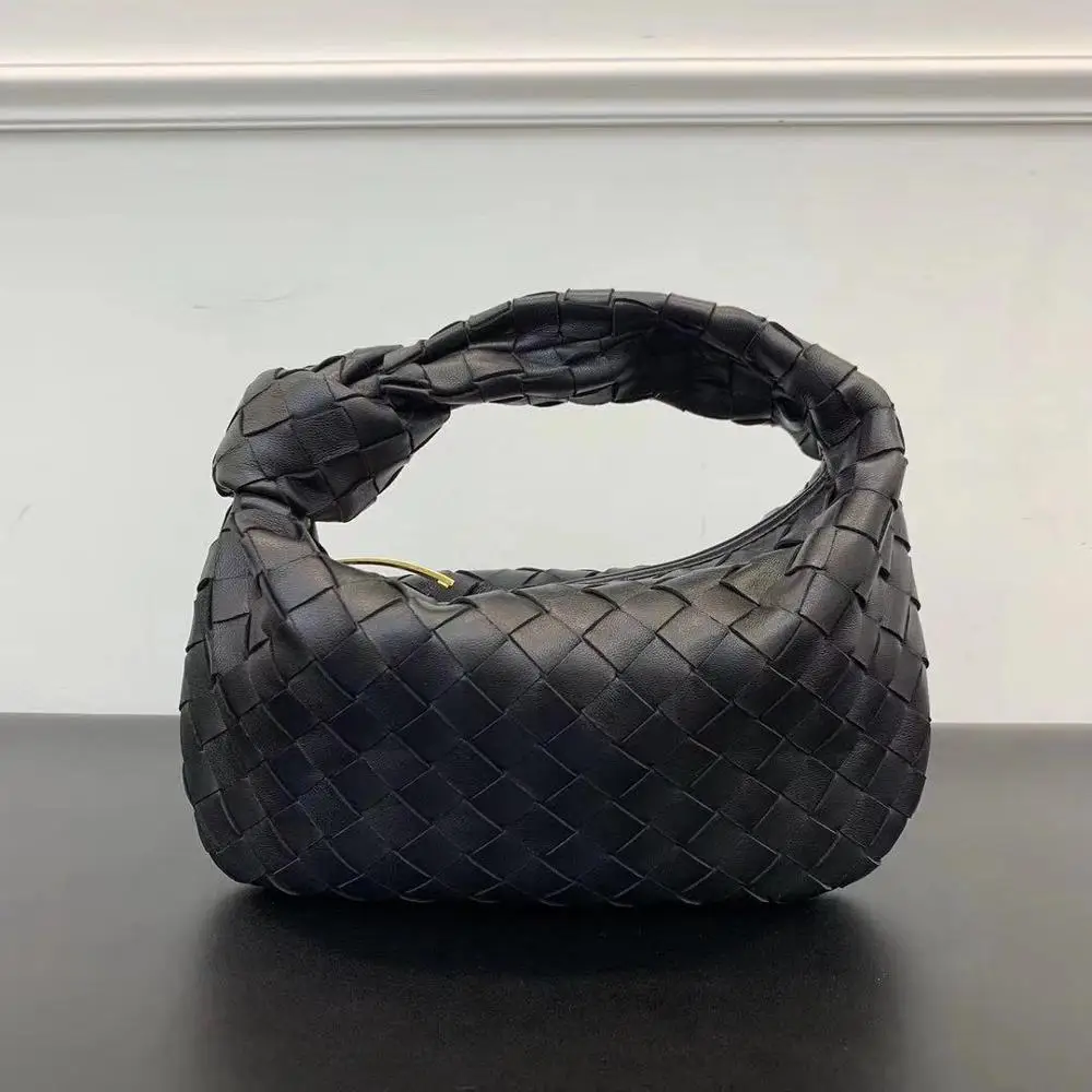 

by H 2020 Spring Newest Braid Tote Bag Twisted Tan Handbag Women's Luxury Designer Shoulder Geuine Leather Knot Bag