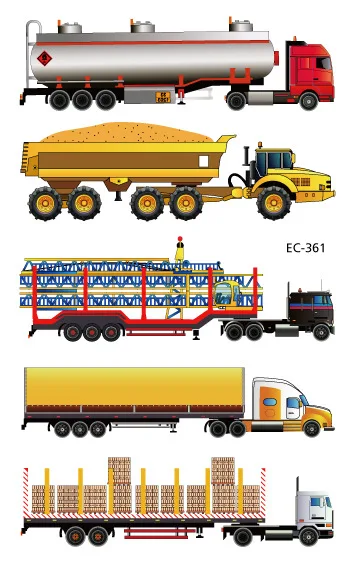 EC-361 2 шт./компл. мультфильм машины автобусы поезд временная татуировка Стикеры для мальчика дети кино татуировки для боди-арта передачи штаны с фальш-вставкой, Стикеры - Цвет: EC-361