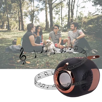 

HOT-SLC-115 Wireless Bluetooth Speaker Bluetooth 5.0 Subwoofer Dual Sound Heavy Bass Portable Mini Speaker