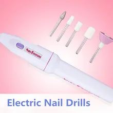 Новая брендовая портативная мини 5 в 1 электрическая полировальная машинка для ногтей набор инструментов для ухода инструменты для полировки ногтей инструменты для дизайна ногтей