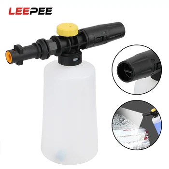 

750ML High Pressure Washers Snow Foam Lance Car Soap Foam Generator For Karcher K2 K3 K4 K5 K6 K7 Adjustable Sprayer Nozzle