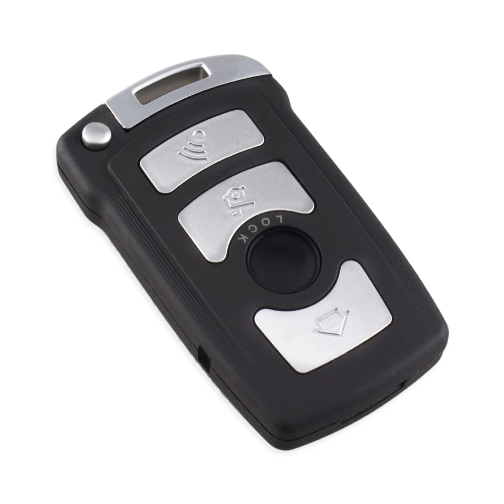 KEYYOU замена 3 кнопки дистанционного ключа автомобиля в виде ракушки для BMW E65 E66 E67 E68 745i 745Li 750i 750Li 760i замками Fob