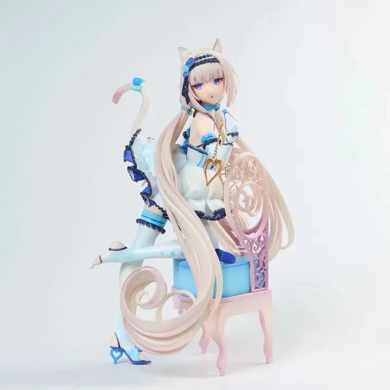 " Аниме сексуальные фигурки NEKOPARA нижнее белье ванильное моделирование Искусство ремесло ПВХ фигурка Коллекционная модель игрушечная коробка 23,5 см V186