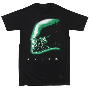 

Alien Movie Profile Licensed Adult T-Shirt Plus Size Tee Shirt
