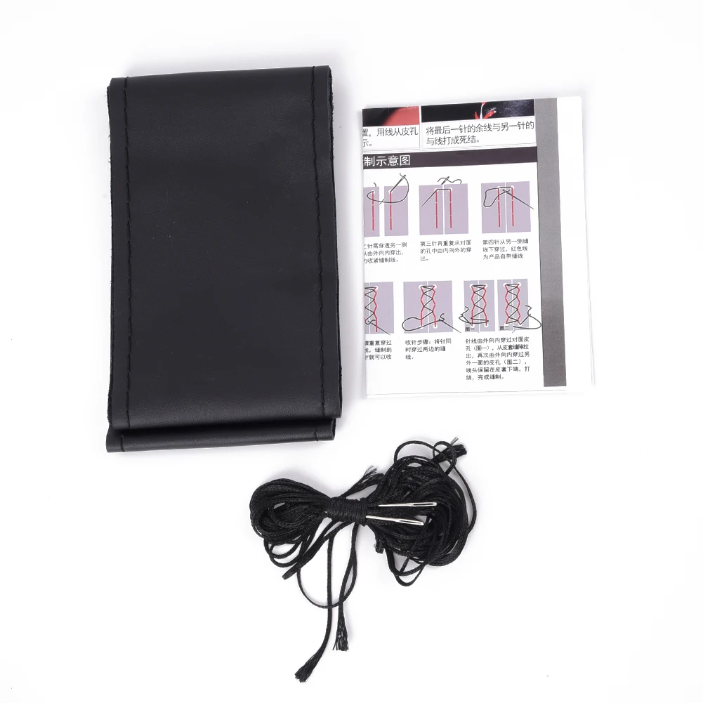 10,3 см чехол руля Универсальный воловья кожа Профессиональный Грузовик 38 см Шитье