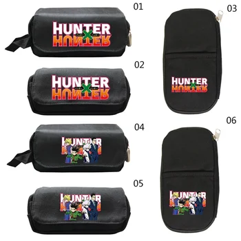 

Children Wallet Hunter X Hunter Prints School Pencil Case Boys Student Stationer Purse Kawaii Cartoon Pencil Bag Box Pencilcase