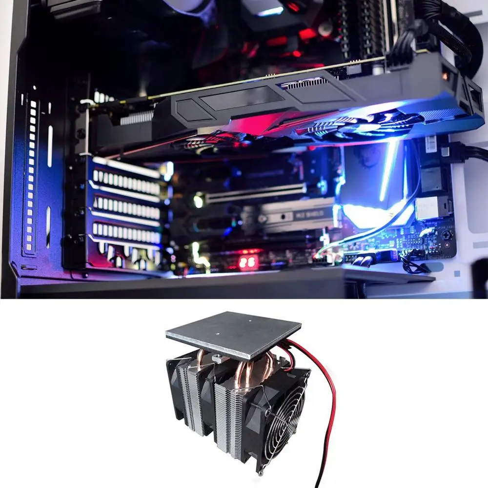 12V 240W чип для полупроводникового охладителя плиты холодильник большой Мощность с помощью компьютера охлаждающая пластина