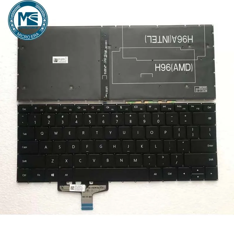 Оригинальная новая клавиатура для huawei MateBook 13 WRT-W29 WRT-W19 раскладка США Подсветка клавиатуры