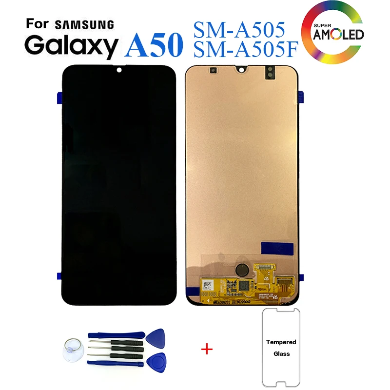 

Original For Samsung Galaxy A50 SM-A505F Display lcd Screen replacement for Samsung A50 A505 A505G display lcd screen module