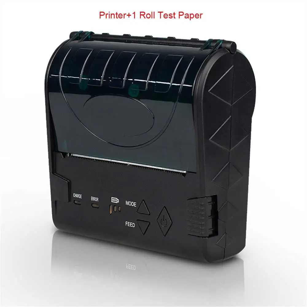 Wireless Thermal Receipt Printer 80mm Portable Receipt Printer Thermal BT Compatible Phone Android POS PC Pocket Bill Makers 