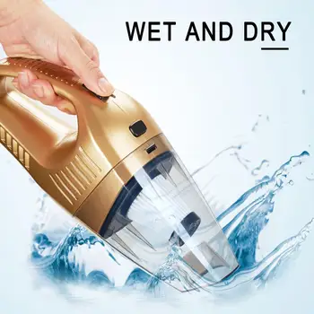 

Vehemo 100W Car Vacuum Cleaner Dry and Wet Car Cleaner Wireless Dust Collector for Hepa Filter Detachable for Auto