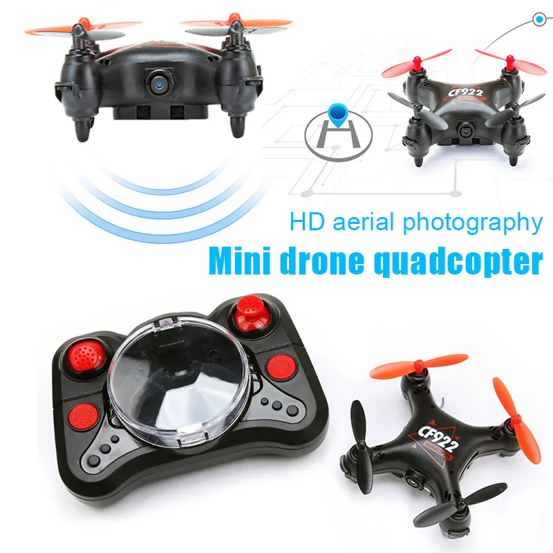 

Quadcopter RC Drone Mini Wifi Mobile Phone Control Headless HD Lens 360 Degree Stunt Roll S7JN