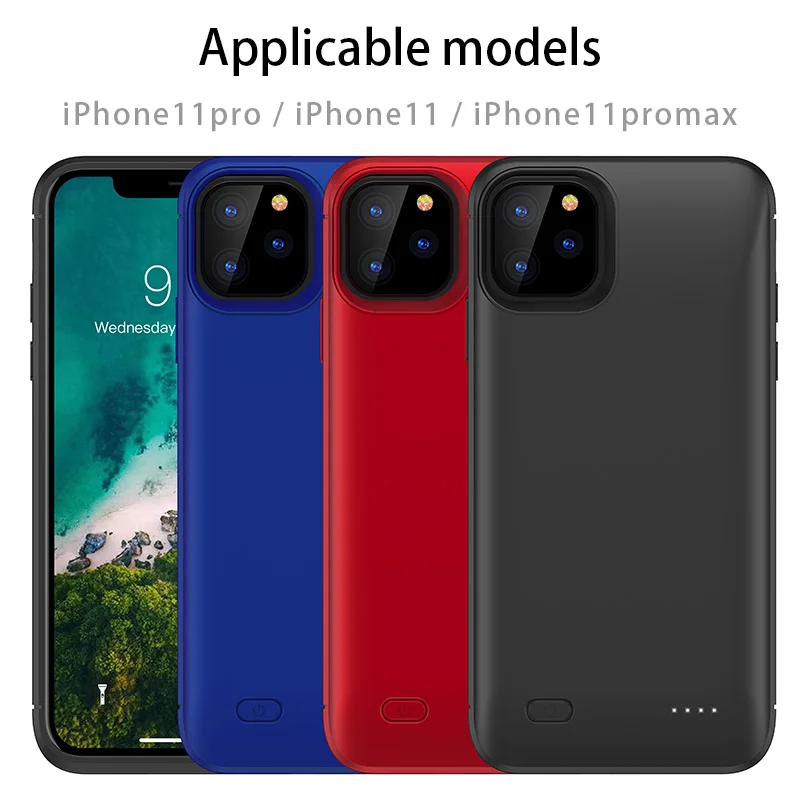 6200 мАч портативное зарядное устройство для iPhone 11 pro max, чехол для зарядного устройства, Powerbank для iPhone 11 11 pro, чехол для телефона, чехол для повербанка