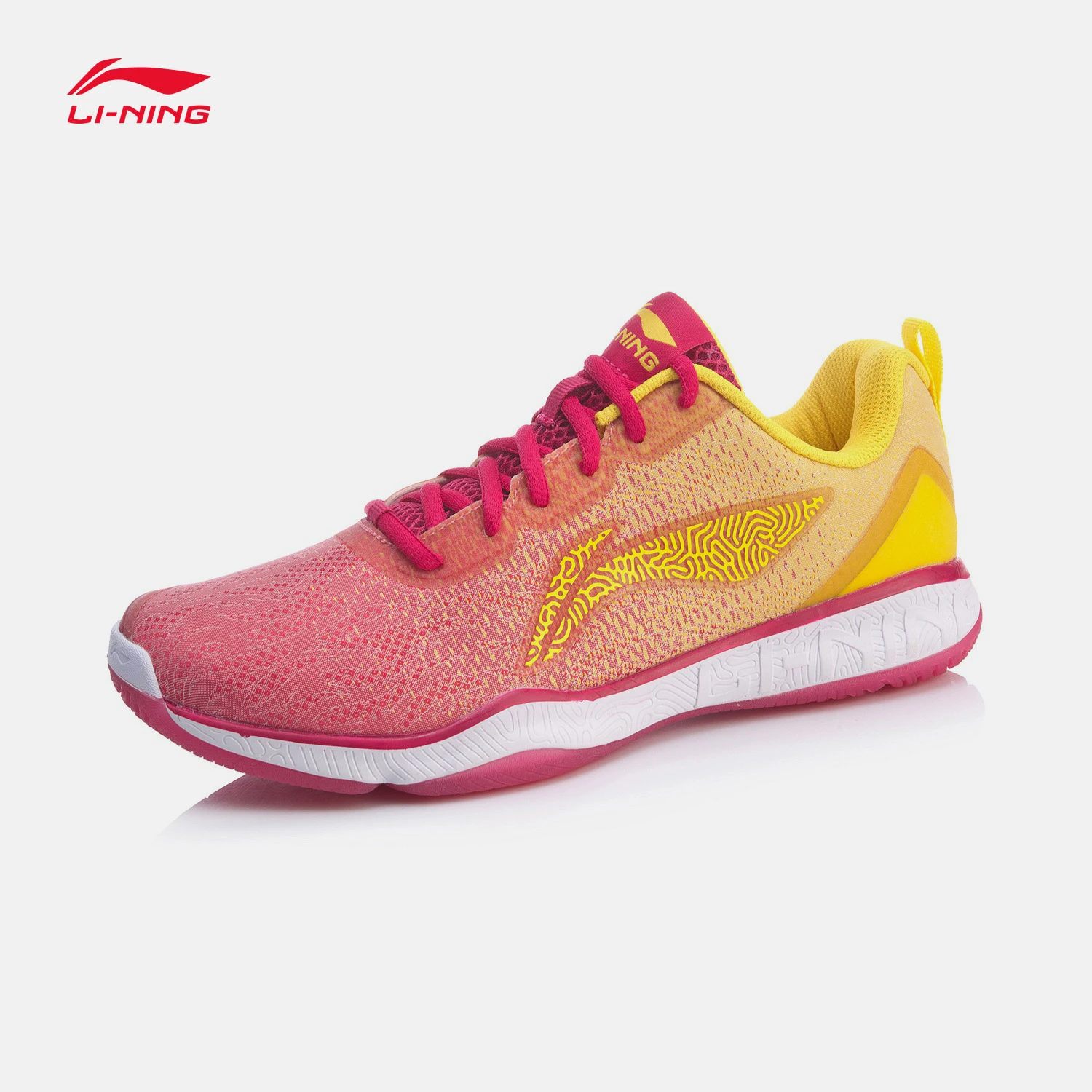 Li-ning/Новинка года; женская обувь для бадминтона; дышащая нескользящая обувь для профессиональной подготовки; Пара моделей; AYTP022 SJFM19
