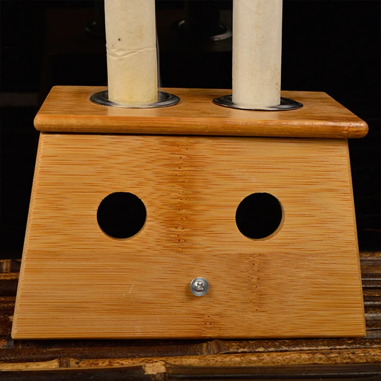 Аппарат для прижигания лакомства из бамбука с натуральным Diplopore Moxa Stick Only Diplopore Moxibustion Box