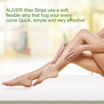 

Depilatory Wax Paper Depilate Painless Body Hair Removal Double-sided Depilation Non-woven Tool White Auxiliary Paper Wax C Z6H8