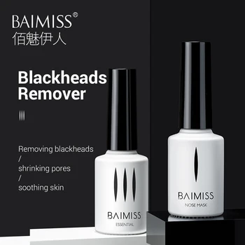 

BAIMISS Removal Blackhead Face Mask Serum +Shrinks Pore Essence Peeling Off Sheet Bamboo Charcoal Purifying Acne Treatment Kit