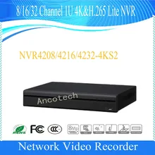 Сетевой видеорегистратор Dahua CCTV NVR 8/16/32Ch 1U 4K и H.265 видеонаблюдения сети видео Регистраторы NVR DHI-NVR4208-4KS2/DHI-NVR4216-4KS2/DHI-NVR4232-4KS2