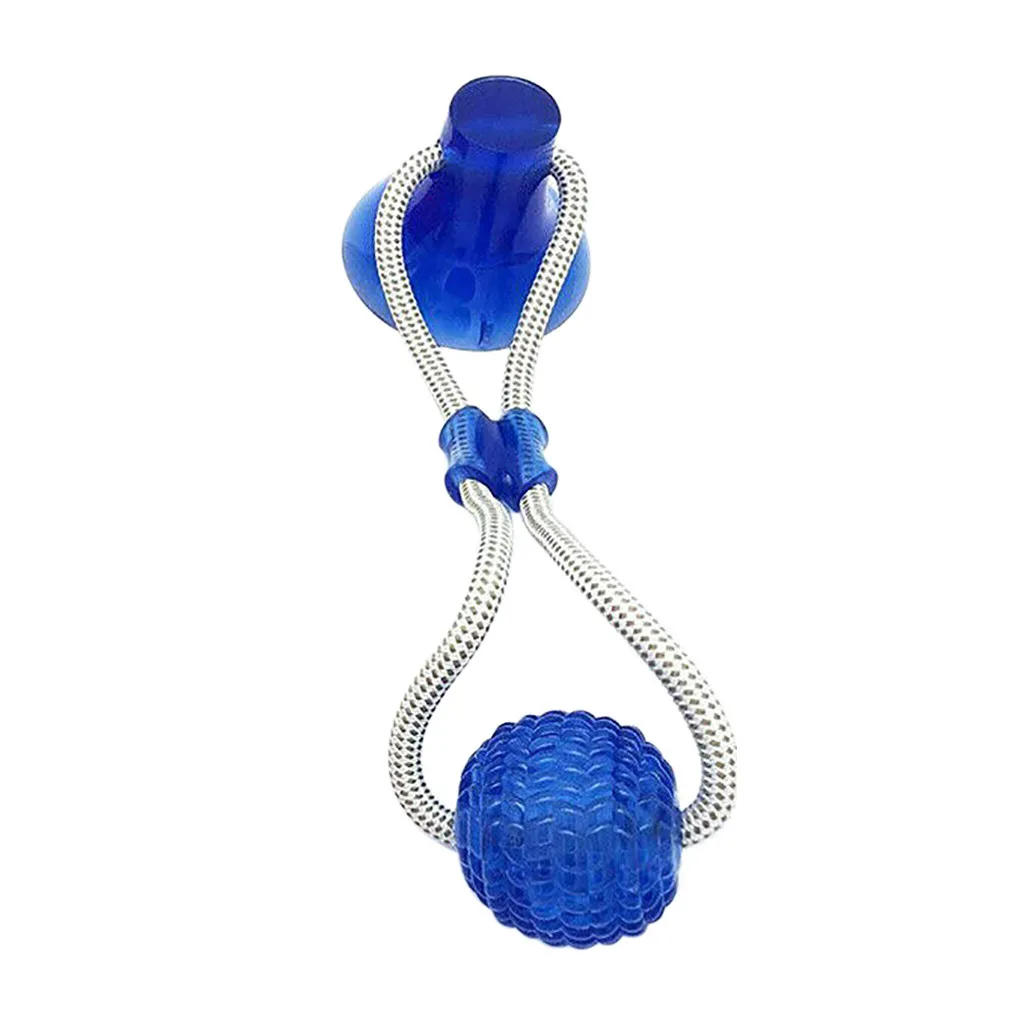 Многофункциональная молярная резиновая игрушка для собак, очищающая зубы, безопасная эластичность, мягкая присоска для щенка, собачья игрушка для кусания