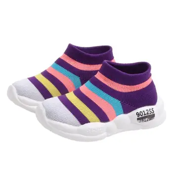 

Children kids Boots Baby Girls Boys Color Stretch Run Sneakers Sport Kids Shoes Girl Boots Botas Tenis Infantil Buty Zapatos