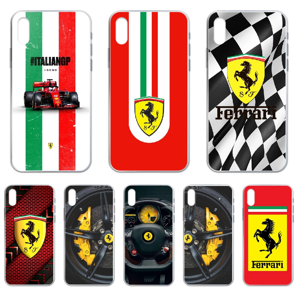 doden verwijderen Bewust worden Sports Car F1 Ferrari Phone Case Cover For Iphone 4 4s 5 5c 5s 6 6s Plus 7  8 X Xr Xs 11 Pro Se 2020 Max Transparent Hoesjes 3d - Mobile Phone Cases &  Covers - AliExpress