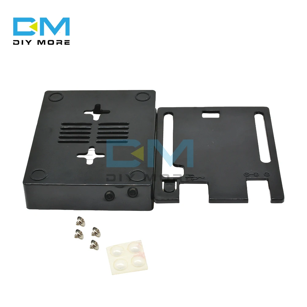 Черный корпус из АБС-пластика Защитный для Arduino R3 One совместимый с USB защита от