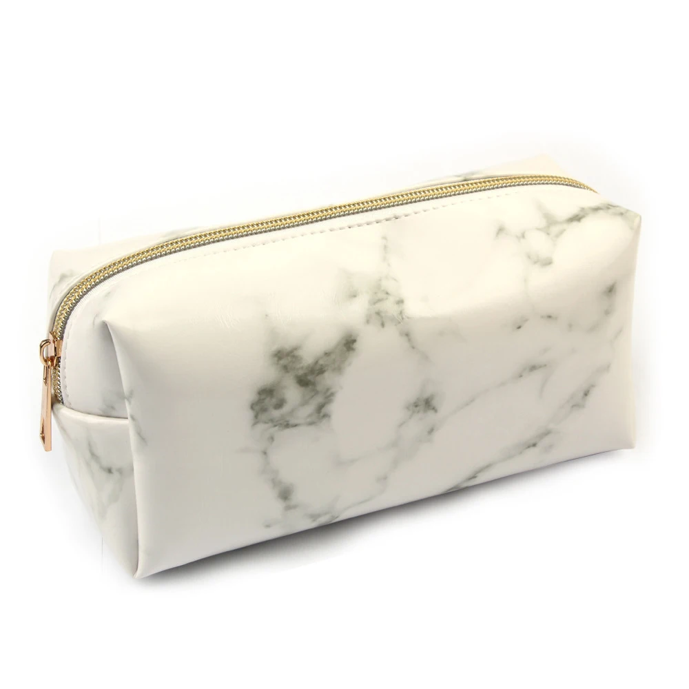 

Women Make Up Bag Waterproof PU Cosmetic Bags marble Pattern Pouch Wash Toiletry Bag Travel Organizer Case Mujer Bolsas