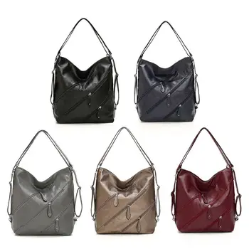 

3 In 1 Women Multifunctional Backpack Travel Convertible Hand Bag Lady Casual Portable Shoulder Pocket Female Travel Rucksack