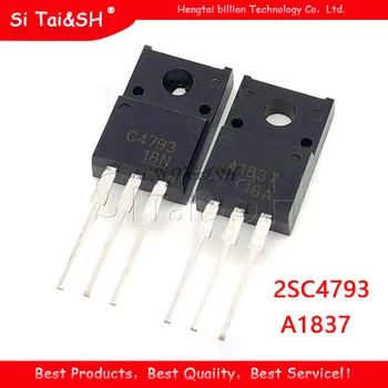 

20PCS 10pair 10pcs 2SC4793 TO220 10pcs 2SA1837 TO-220 C4793 A1837 230V 1A Original and new