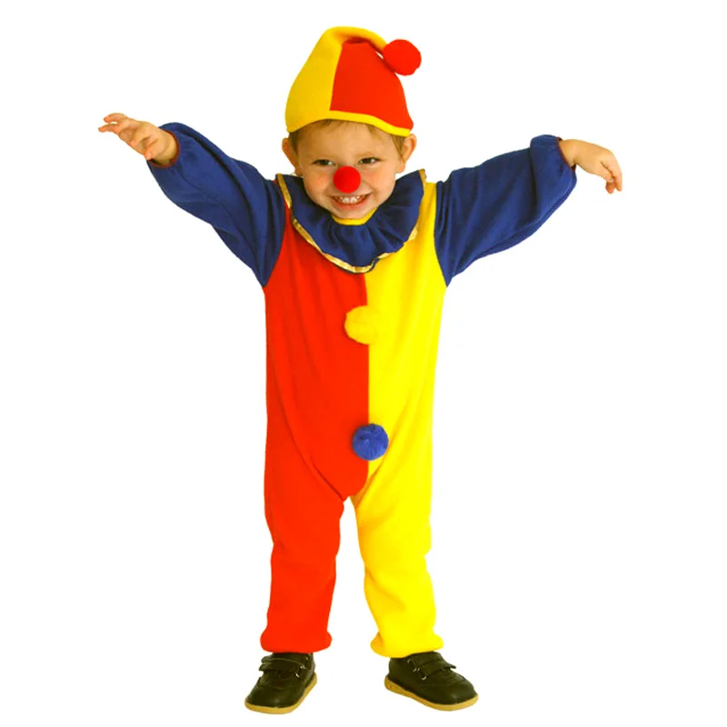 Strongwell цирковые фигурки клоуна Детский костюм мальчика и девочки косплей