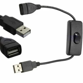 

USB Data Extension Cable With Power Switch High-quality Professional Male To Female Extension Cable