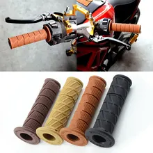 Резиновые ручки мотоциклы резиновая ручка прочный резиновый руль мотоциклы Профессиональный Многоцветный коричневый черный практичный