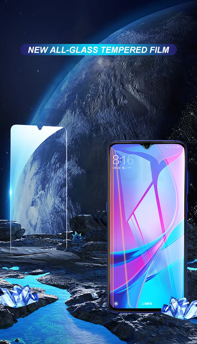 Закаленное стекло для Xiaomi mi 9 SE CC9 CC9E стекло для mi Play A3 Lite защита экрана на красном mi 8A Note 7 8 Pro защитное стекло