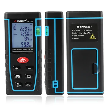 

Laser Rangefinder Distance Meter Electronic Roulette Laser Tape Measure Range Finder Digital Ruler m дальномер 100m