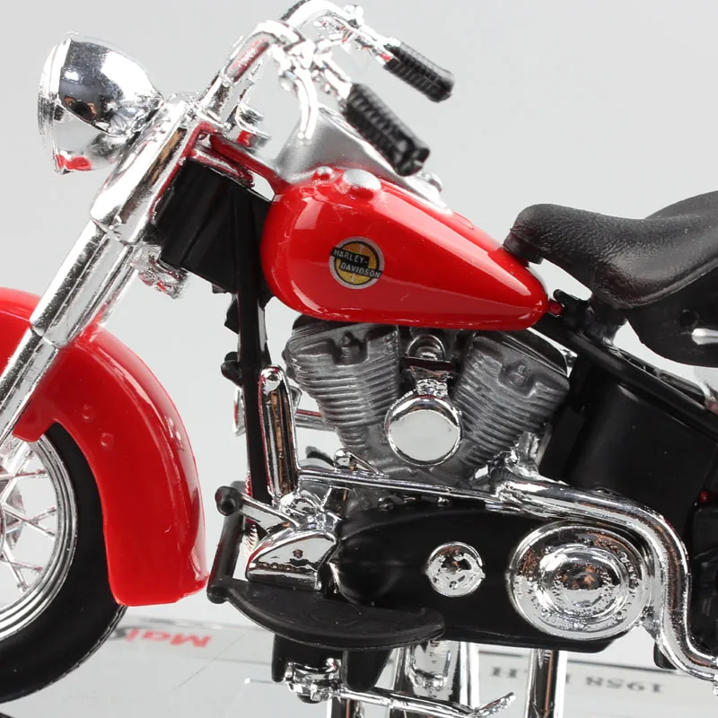 1/18 масштаб винтажный Старый Maisto 1958 FLH Duo Glide велосипед Panhead low rider литье модельные автомобили игрушечные мотоциклы сувенирный подарок