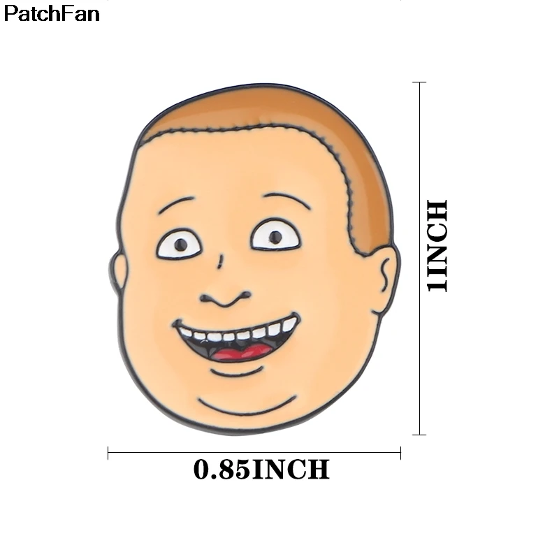 20 шт./лот Patchfan быть боссом семьи забавные булавки броши для рюкзака, одежды для мужчин и женщин шляпа Декоративные значки медали A2548