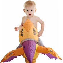 Déguisement gonflable de dinosaure pour enfants, 1 pièce, déguisement de mascarade, équitation de ptérosaure drôle